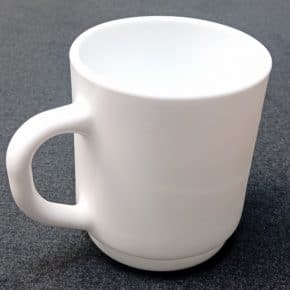 Brandrup Tasse - Kaffeebecher , Mikrowellengeeignet, schwer zerbrechlich, stapelbar 100800216