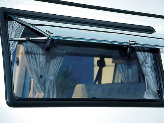 FLYOUT mosquito net for VW T4 California Coach window