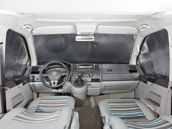 ISOLITE Inside: Isolierung für VW T5 Fahrerhausfenster bis 2009 und alle ab 2010 mit PKW-Verkleidung