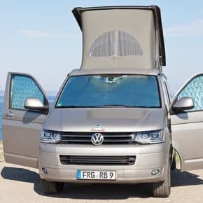 ISOLITE Inside: Verdunkelung für Fahrerhausfenster VW T5 bis 2009 mit Kombi-Verkleidung