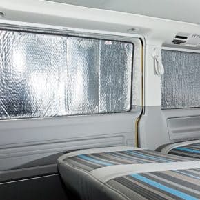 ISOLITE Inside: Isolierung Schiebefenster VW T6/T5 mit PKW-Verkleidung, rechte Schiebetür