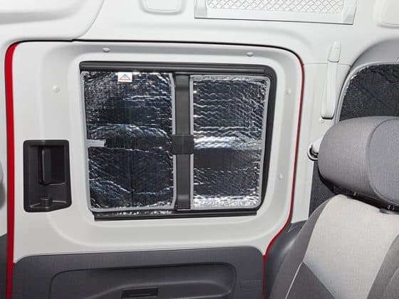 Brandrup Insulation for VW Caddy 4/3 - Our online shop offers a large selection of vehicle accessories Brandrup ISOLITE Inside insulation for the sliding window in the sliding door of the VW Caddy 4 - Wiest online shop for accessoires