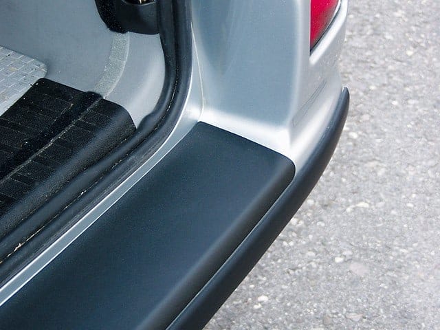 Schutzfolie Heckklappe VW T4, schwarz für lackierte Stoßfänger