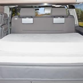 iXTEND fitted sheet for iXTEND folding bed in VW T6 / T5 California, design "Nicki plush", Product No.:100707600