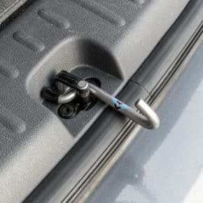 AIRSAFE Heckklappe Aufsteller für VW Caddy 4/3, VW T6/T5 ohne Heckklappen-Zuziehhilfe und alle VW-T4