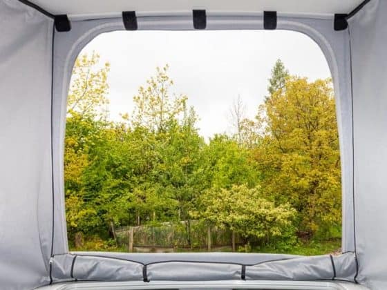 Iso top interior tent for California T6 and T6.1, ISO-TOP MK VI insulation for VW T6 / T6.1 el.hydraulic pop-up roof