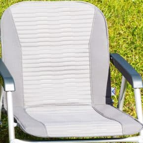 Upholstery cover for Grand California series camping chair in the "Valley Palladium" design