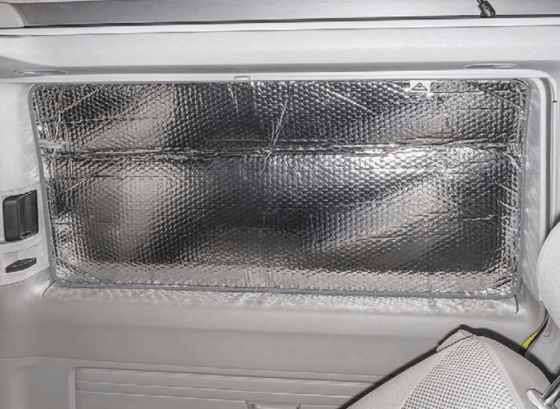 Brandrup Insulation Isolite Inside for the sliding window in the sliding door in the VW T5 / T6 / T6.1