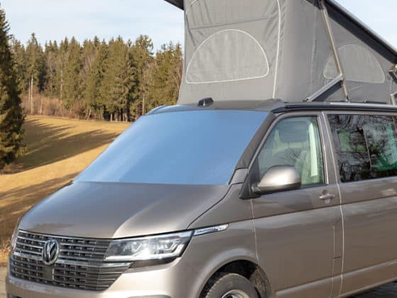 100701580 -100701580 - ISOLITE outdoor cover from Brandrup for the outside of the windscreen, a perfect fit for VW T6.1 / T6 / T5