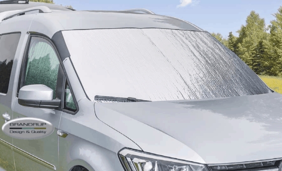 100701580 - ISOLITE outdoor cover by Brandrup for the outside windshield, perfect fit for VW T6.1 / T6 / T5