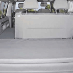 Brandrup protective cover for the serial rear upholstery of the VW T6 Beach until 2019 with 2-seater bench in the design "Palladium" - Wiest Online Shop