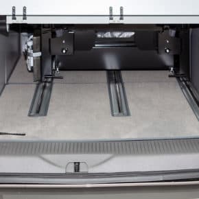 Brandrup velor carpet for the rear cargo area in the T6 / T5 California Beach from 2010 and VW T6.1 / T6 / T5 Multivan - Wiest Online Shop