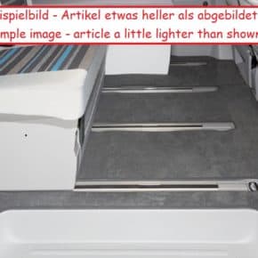 Velor carpet passenger compartment, VW T6 / T5 Beach with 2-seater bench