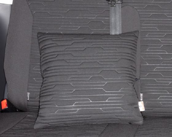 100707516 Brandrup cushion in the design: "Circuit Titanium Black"