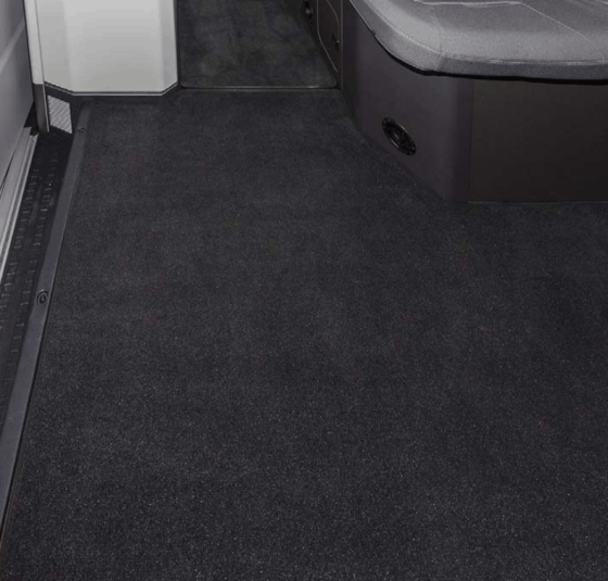 Brandrup velor carpet for the passenger compartment in the VW Grand California 600! Our online shop offers a wide range of vehicle accessories
