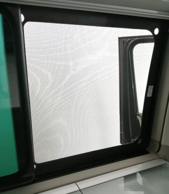 VW fly screen for the sliding windows in the VW T5 / T6 / T6.1, perfect fit for left / right - Wiest online shop for camper and van equipment