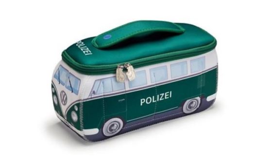 VW Kulturtasche "Polizeiwagen" - Multifunktionstasche mit Aufdruck