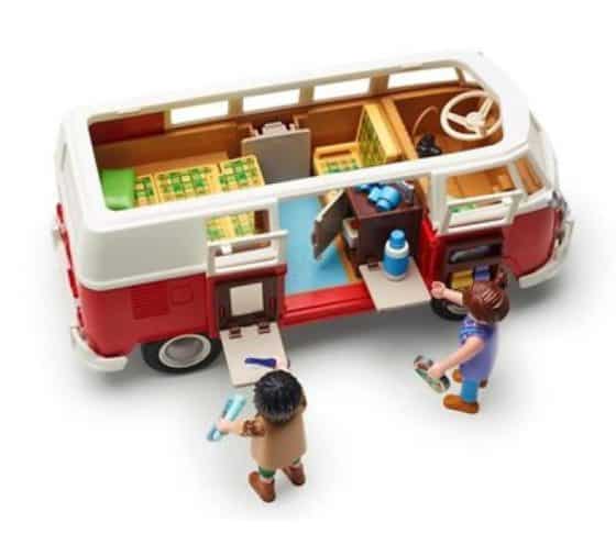 Volkswagen VW T1 model from Playmobil, product licensed by VW