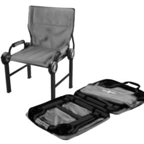 Disc-Chair camping chair - collapsible and easy to transport
