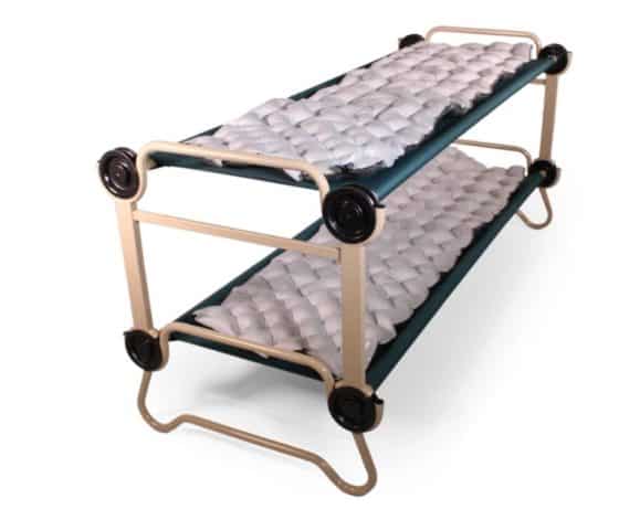 Disc-O-Bed air mattress Disc-Pad issued on camp beds