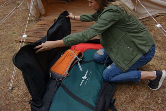 Disc-O-Bed 2XL Roller Bag for transporting bunk beds - very robust despite its low weight - rollable bag for transporting beds