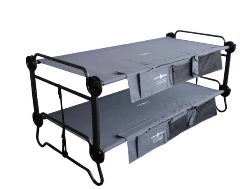 Double Camp Bed Disc O Xl With Side, Xl Camping Bunk Beds