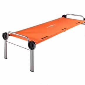 Disc-Bed Camp bed in orange Camp bed by Disc-O-Bed