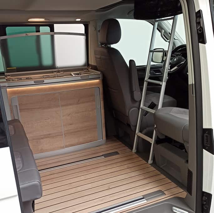 Interior fittings for VW campers and vans