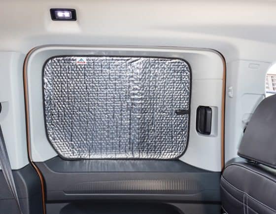 ISOLITE Inside Fenster in Schiebetür links, VW Caddy 5 / Caddy California mit kurzem Radstand