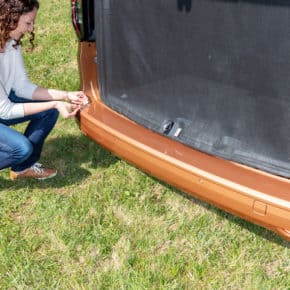 Transparent protective film for painted bumpers - Caddy 5 / Caddy California