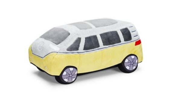 Original VW ID BUZZ bus made of plush - pillow or neck roll - Wiest online shop for camper/van equipment with a large selection of accessories