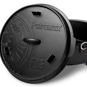 Petromax fire pot FT6 - Dutch oven - cast iron with lid - ideal for fireplaces on camping holidays | Wiest online shop for campers