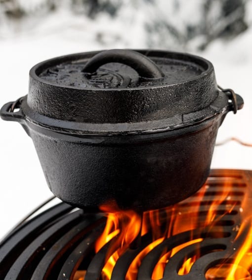 Petromax Dutch oven FT1 - Dutch oven - cast iron with lid on fire - ideal for fireplaces on camping holidays | Wiest online shop for campers