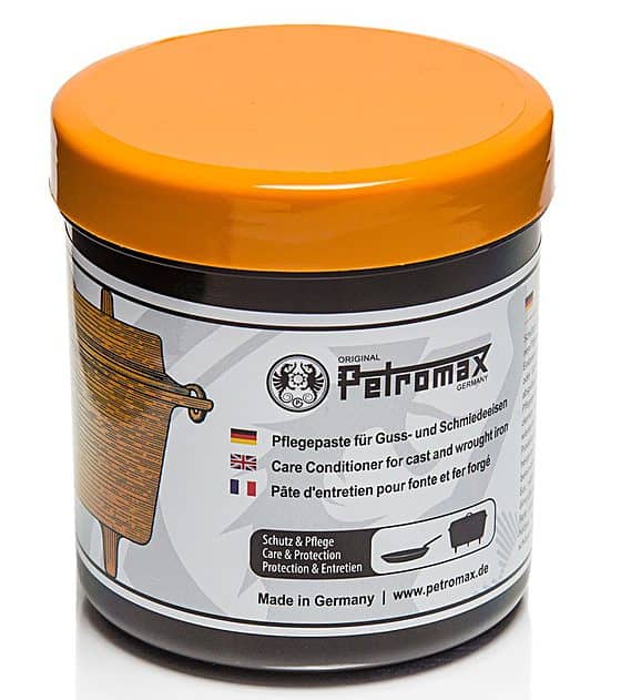 Petromax care paste for cast iron - protective paste for seasoning and for maintaining the patina | Wiest online shop for camper and van equipment