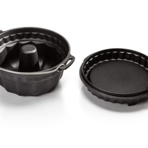 Petromax ring cake form gf1 with cake base lid - complete cast-iron form for the campsite | The Wiest Shop offers a wide range for campers