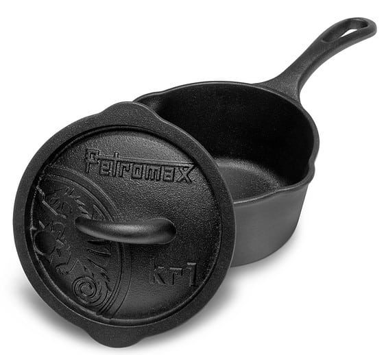 Petromax Casserole KR1 Cast-iron pot with aroma profile in the lid