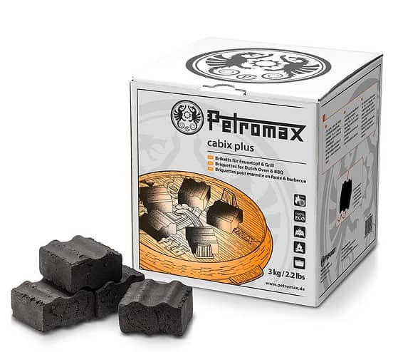 Petromax Cabix Plus Kohle - stapelbare Briketts für Feuertopf und Grill | Wiest Online Shop für Camper- und Van Equipment