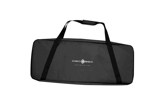 Disc-O-Bed Single L with Leg Extensions Bag