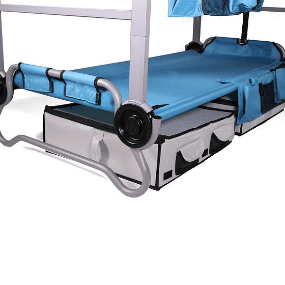 The Disc-O-Bed Footlocker | Kid-O-Bunk is a versatile storage case designed specifically for the flatter Kid-O-Bunk system.