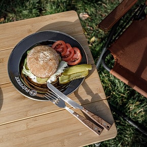 Camping Cutlery with plate