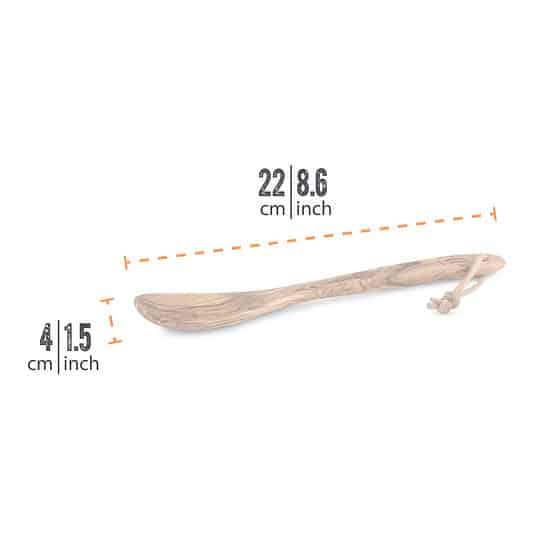 Petromax Tablespoon olive wood measurements