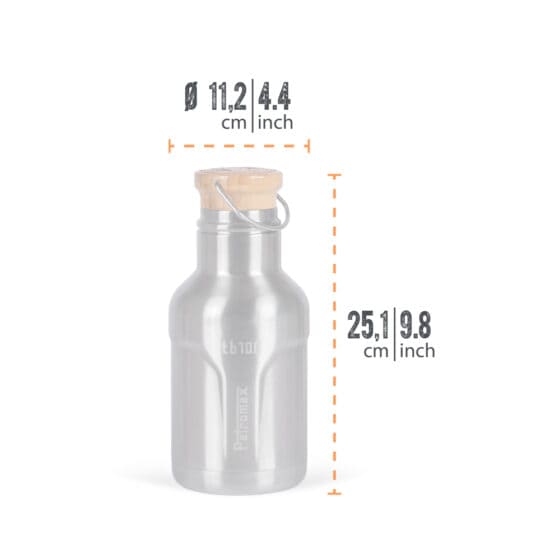 Petromax Isolierflasche 1 Liter Maße